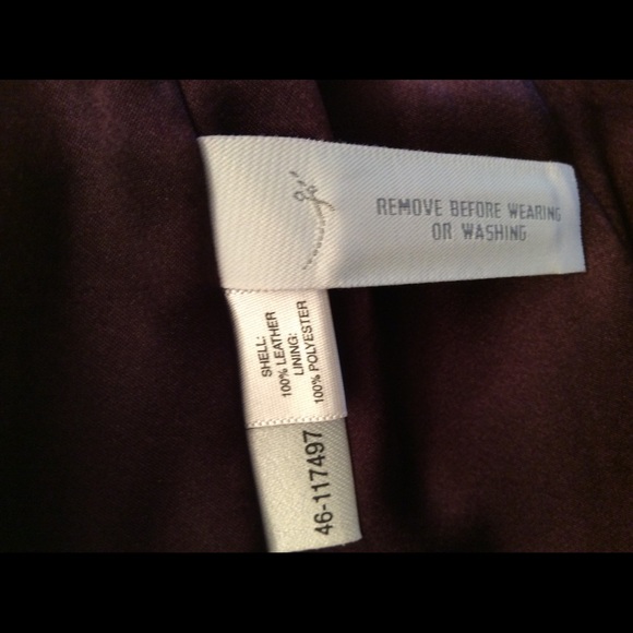 Ann Taylor leather jacket - Picture 7 of 7